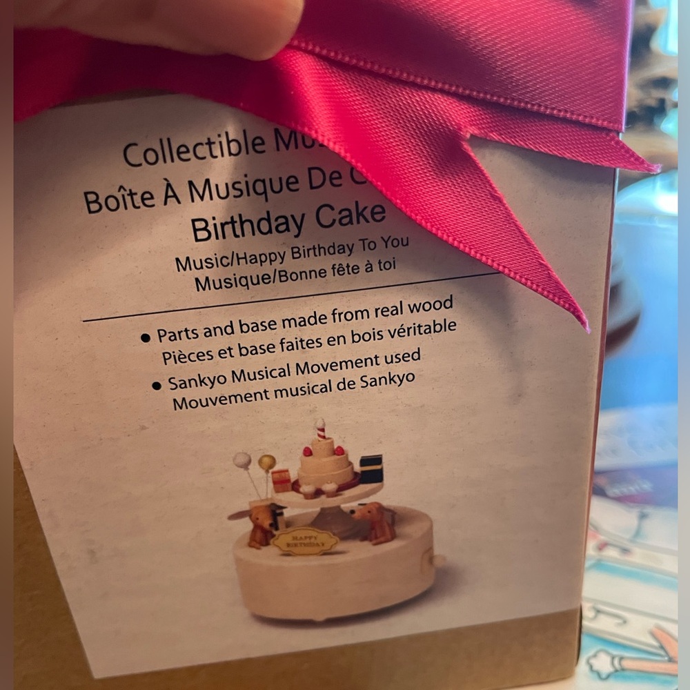 Birthday  music box